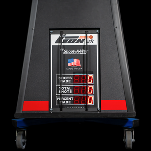 Shoot-A-Way The Gun 10k Basketball Shooting Machine Front Counter