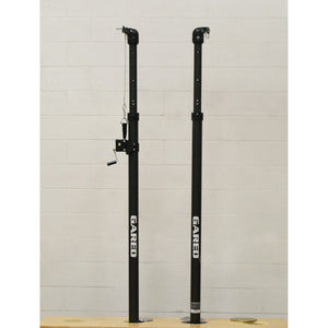 Gared Carbon Flare 3" Carbon Fiber Telescopic One-Court Volleyball System 5300