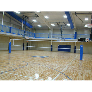 Gared RallyLine 3 1/2" OD Scholastic Telescopic One-Court Volleyball System