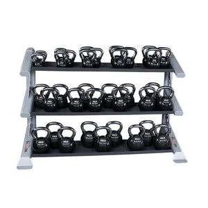 Body Solid 3 Tier PCL Kettlebell Rack