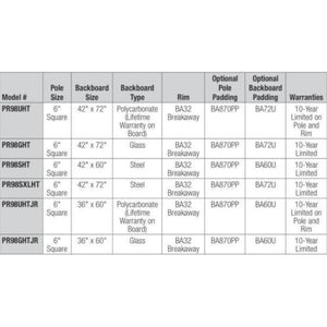 Bison Ultimate HangTime Clear 6" Adjustable Systems