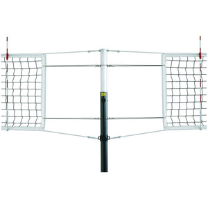 First Team Frontier 3 1/2" Steel Competition Volleyball Net System