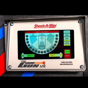 Shoot-A-Way The Gun 10k Basketball Shooting Machine Touchscreen