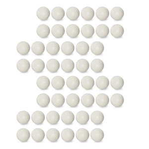 Jugs Bucket of White Dimpled Sting-Free Baseballs