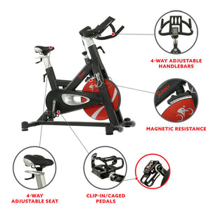Sunny Evolution Pro II Magnetic Indoor Cycle Exercise Bike