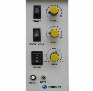 Spinshot Pro Tennis Ball Machine Buttons