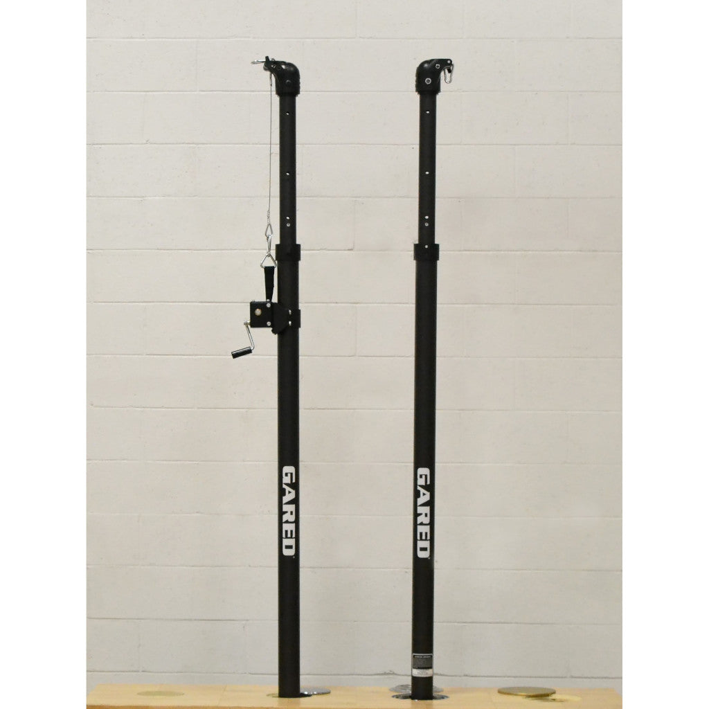 Gared Carbon Flare 3" Carbon Fiber Telescopic One-Court Volleyball System 5300