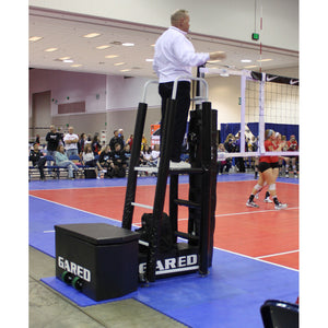 Gared GO COURT Jr One-Court Portable Volleyball System 8536PKG