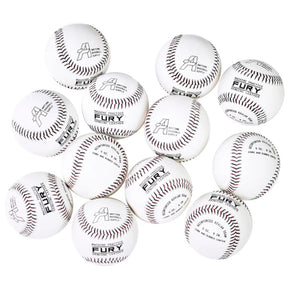 Fury Leather Pitching Machine Baseballs