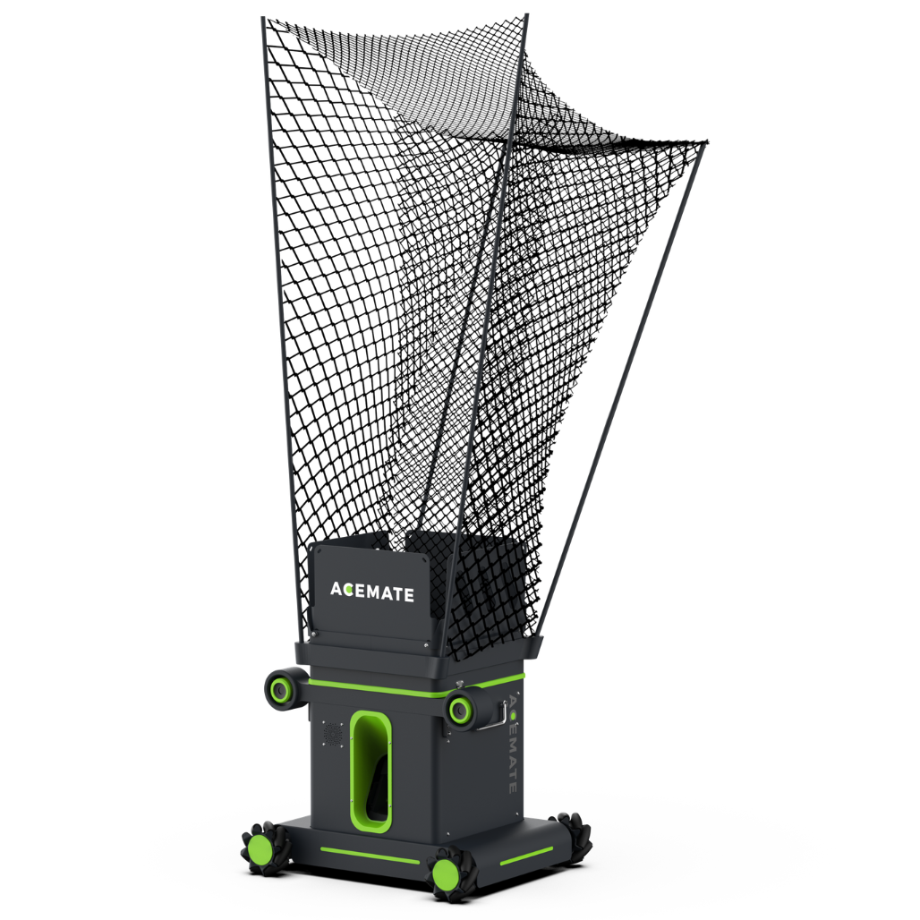 AceMate Tennis Robot white background