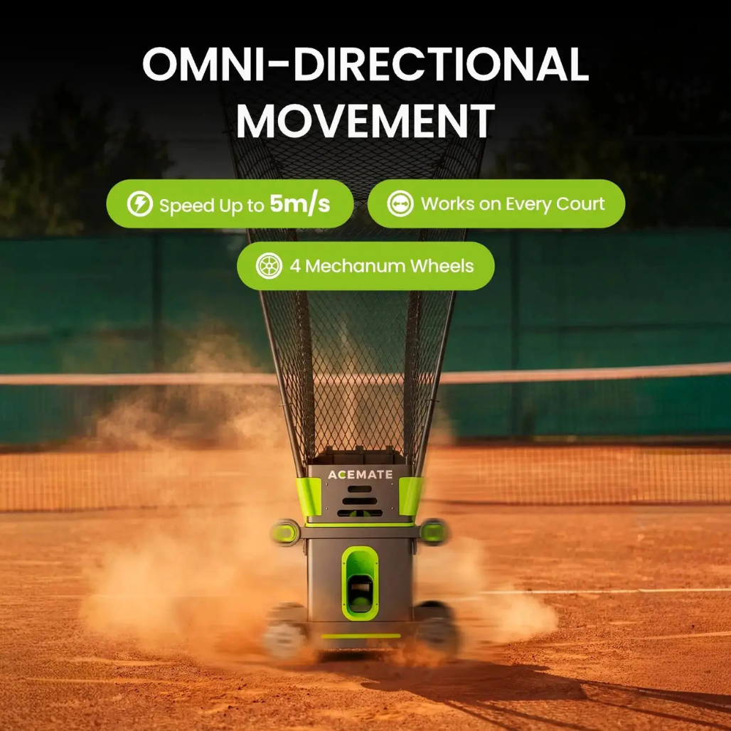 AceMate Omni Directional Movement up to 5m/s