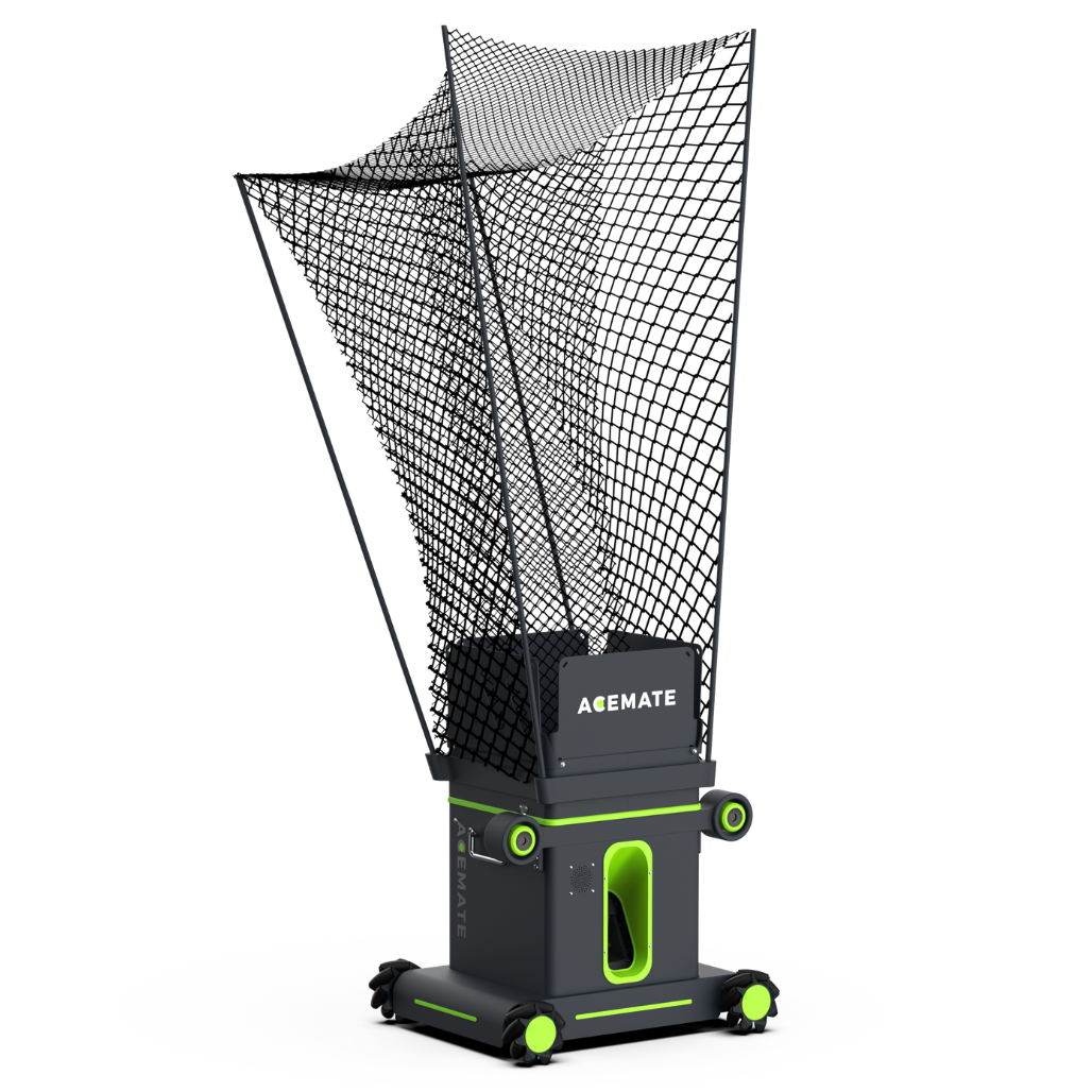 AceMate Tennis Robot white background