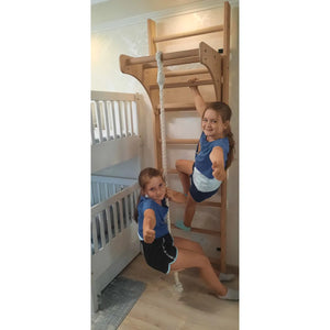 BenchK 111 Swedish Ladder Wall Bars with Gymastics Accessories