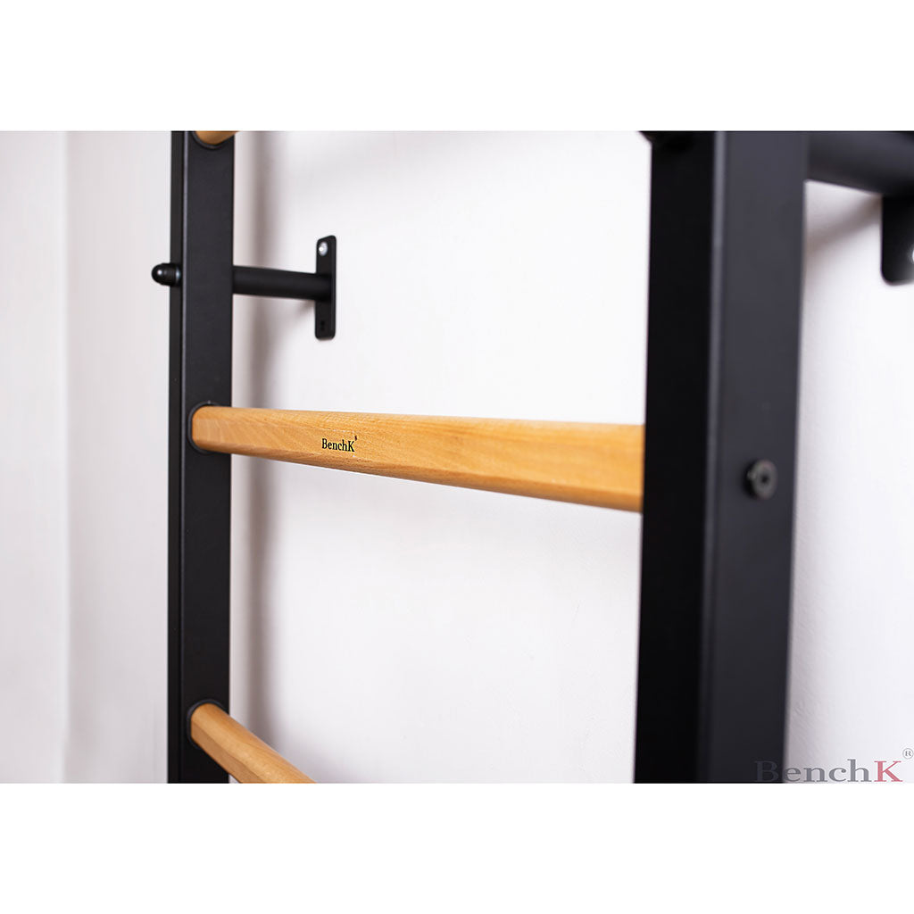 BenchK 700 Swedish Ladder Wall Bars Black