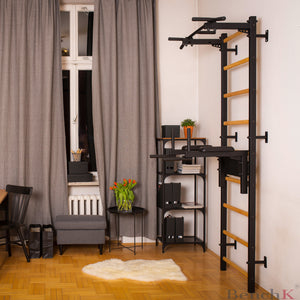 BenchK 722 Swedish Ladder Wall Bars with Dip Bar