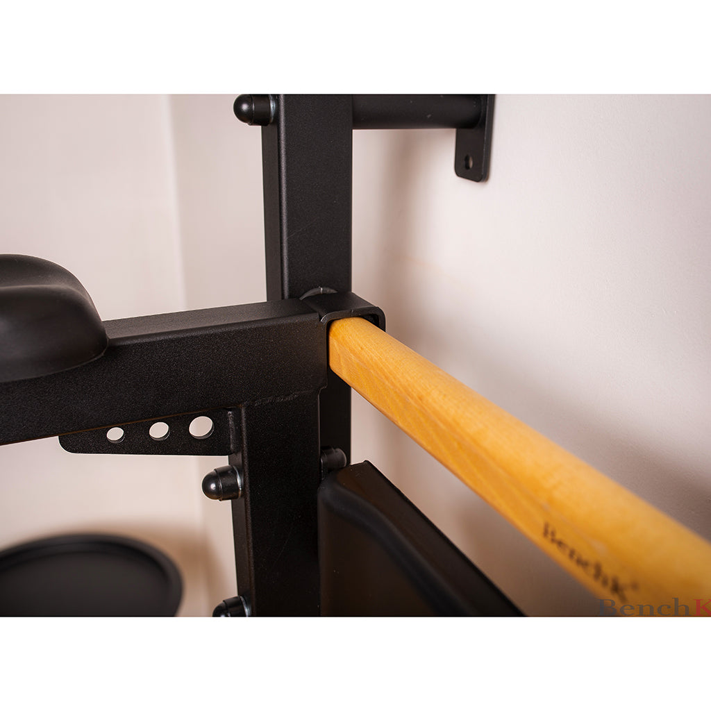 BenchK 733 Swedish Ladder Wall Bars with Workout Bench