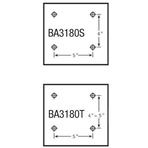 Bison Baseline Collegiate 180¡ Competition Breakaway Basketball Goal for 42" Boards