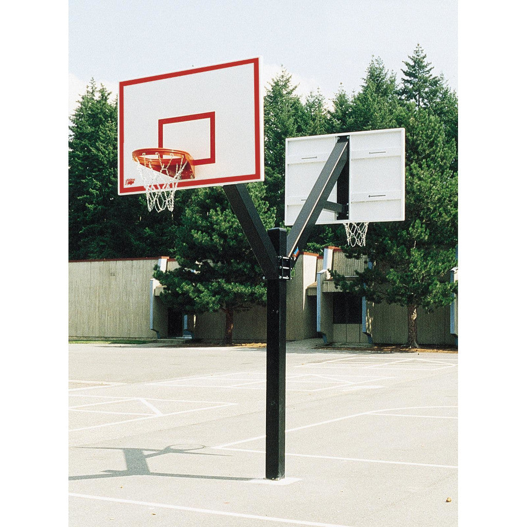 Bison Ultimate Double-Sided Basketball Hoop System BA872 - Top Sports Tech