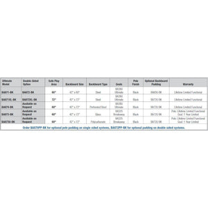 Bison Ultimate Double-Sided Basketball System