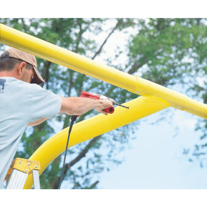 Bison 5-9/16" Gooseneck Football Goalposts