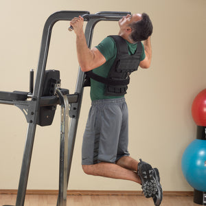 Body Solid Fusion Vertical Knee Raise, Dip, Pull Up