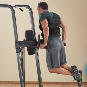 Body Solid Fusion Vertical Knee Raise, Dip, Pull Up