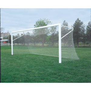 Bison ShootOut 4" Square Aluminum Permanent/Semi Permanent Soccer Goals