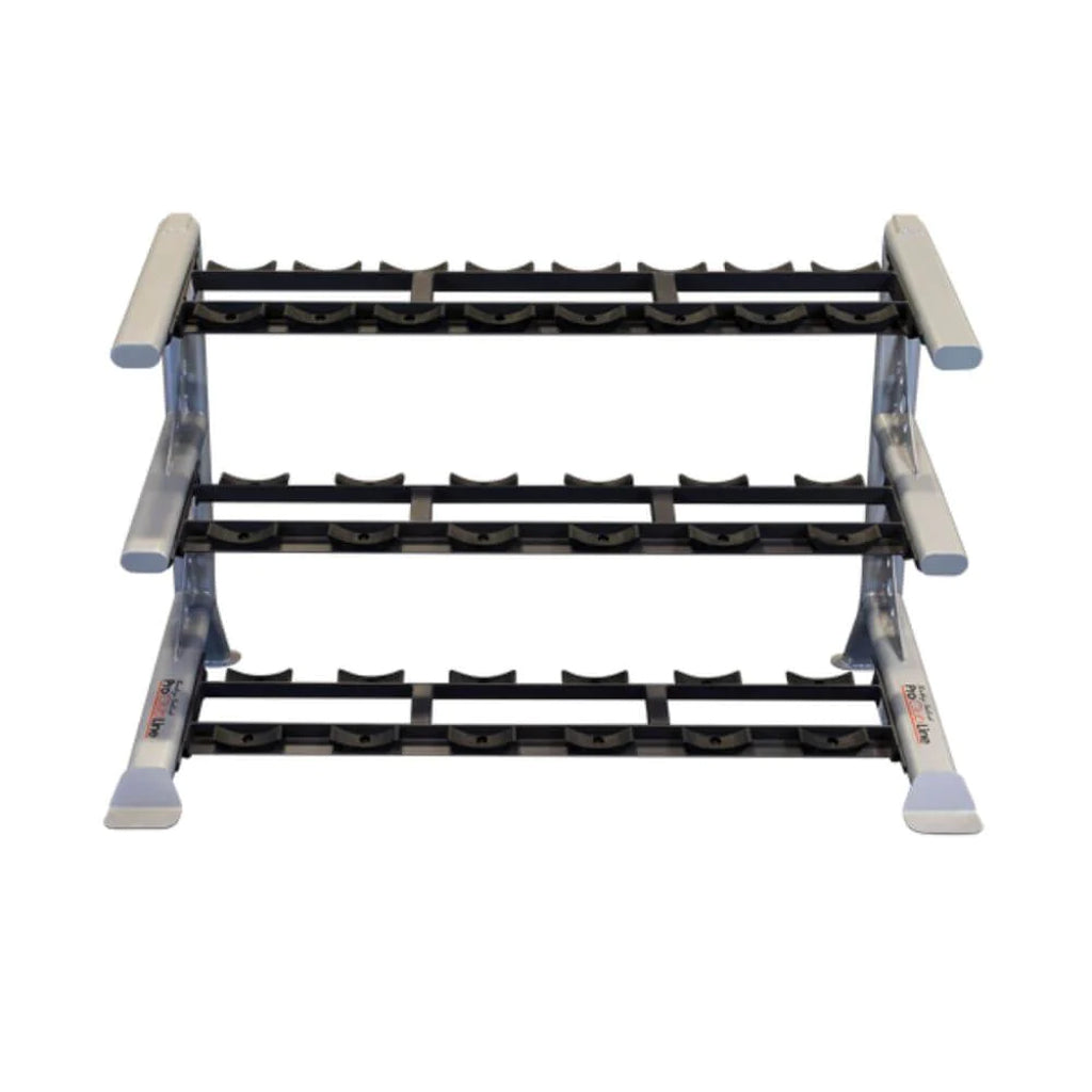 Body Solid 3 Tier Saddle Dumbbell Rack