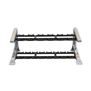 Body Solid 2 Tier Saddle Dumbbell Rack