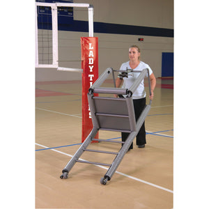 Bison Adjustable Height Clamp-on Volleyball Officials Platform with Padding