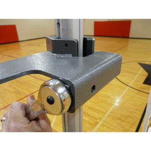 Bison Adjustable Height Clamp-on Volleyball Officials Platform with Padding