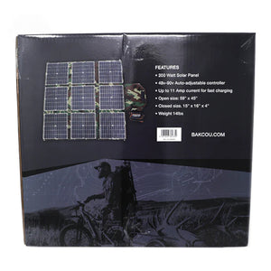 Bakcou 200 Watt Portable Solar Panel