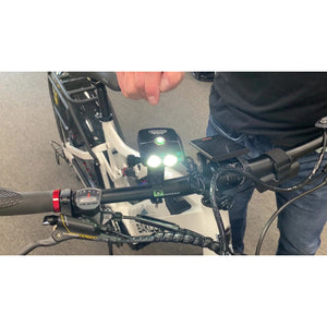 Bakcou 2200 Lumen GoPro Mount Electric Bike Headlight