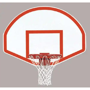 Bison 39" x 54" Dura Steel Fan-Shaped Playground Backboard