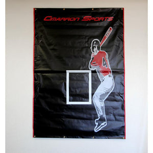 Cimarron Batting Cage Deluxe Commercial Frame Bundle