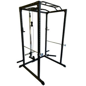 Diamond Fitness DF001RW Power Rack Fully Loaded