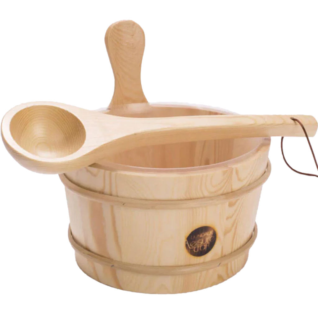 Sauna Bucket and Ladle by Dundalk Leisurecraft Sauna