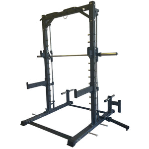 Diamond Fitness Smith Half Rack Combo