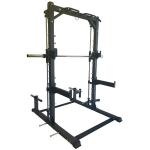 Diamond Fitness Smith Half Rack Combo