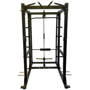 Diamond Fitness Power Rack with High Low Pully and Plate Tree