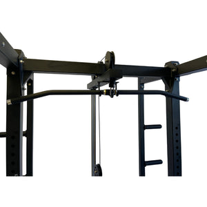 Diamond Fitness Power Rack with High Low Pully and Plate Tree