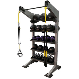 Diamond Fitness Suspension Trainer And Storage Rack