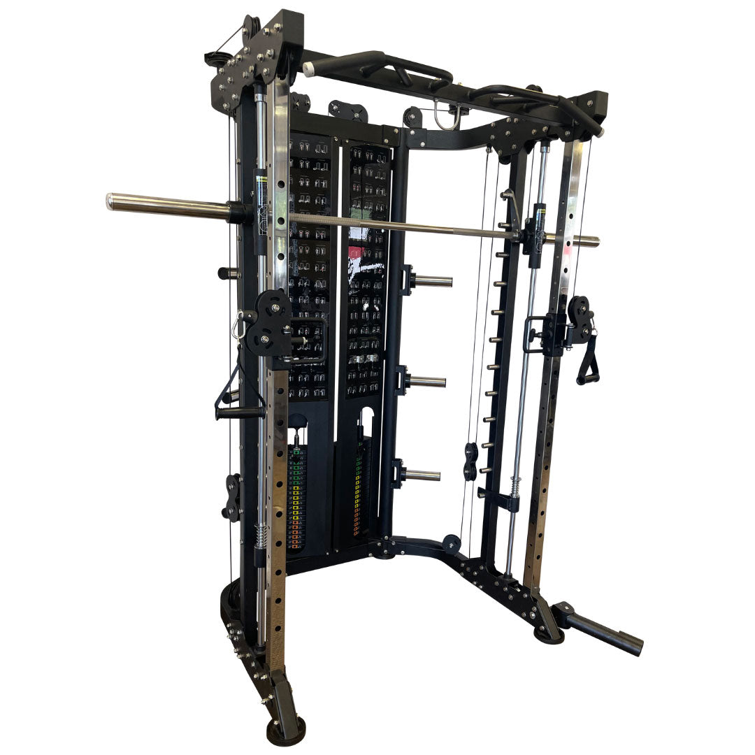 Diamond Fitness Functional Trainer, Smith Machine, & Half Rack - Top ...