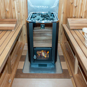 Dundalk Karhu Wood Burning Sauna Heater with Rocks