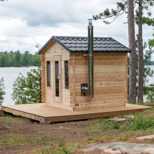 Dundalk Leisurecraft Canadian Timber Georgian Cabin Sauna