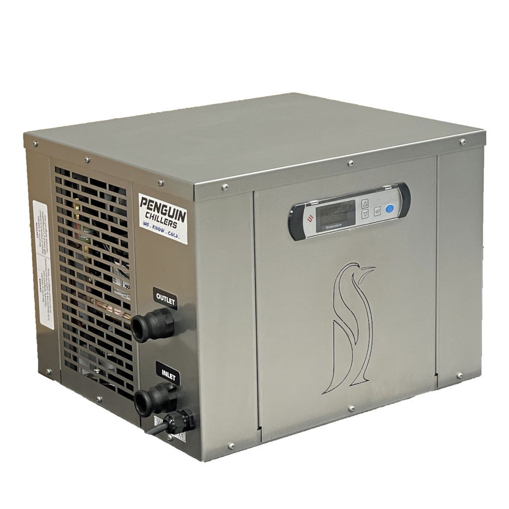 Dundalk Leisurecraft Penguin Cold Therapy Chiller with Filter Kit Top