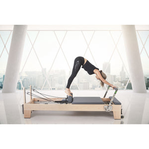 Elina Pilates Elite Wood Reformer with tower