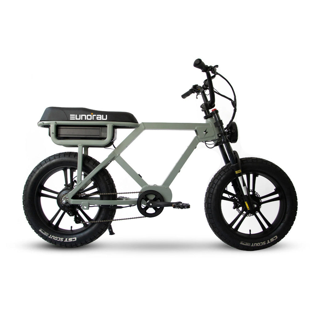 QuietKat QKF750-IB 48V Electric Folding Fat Tire Bike