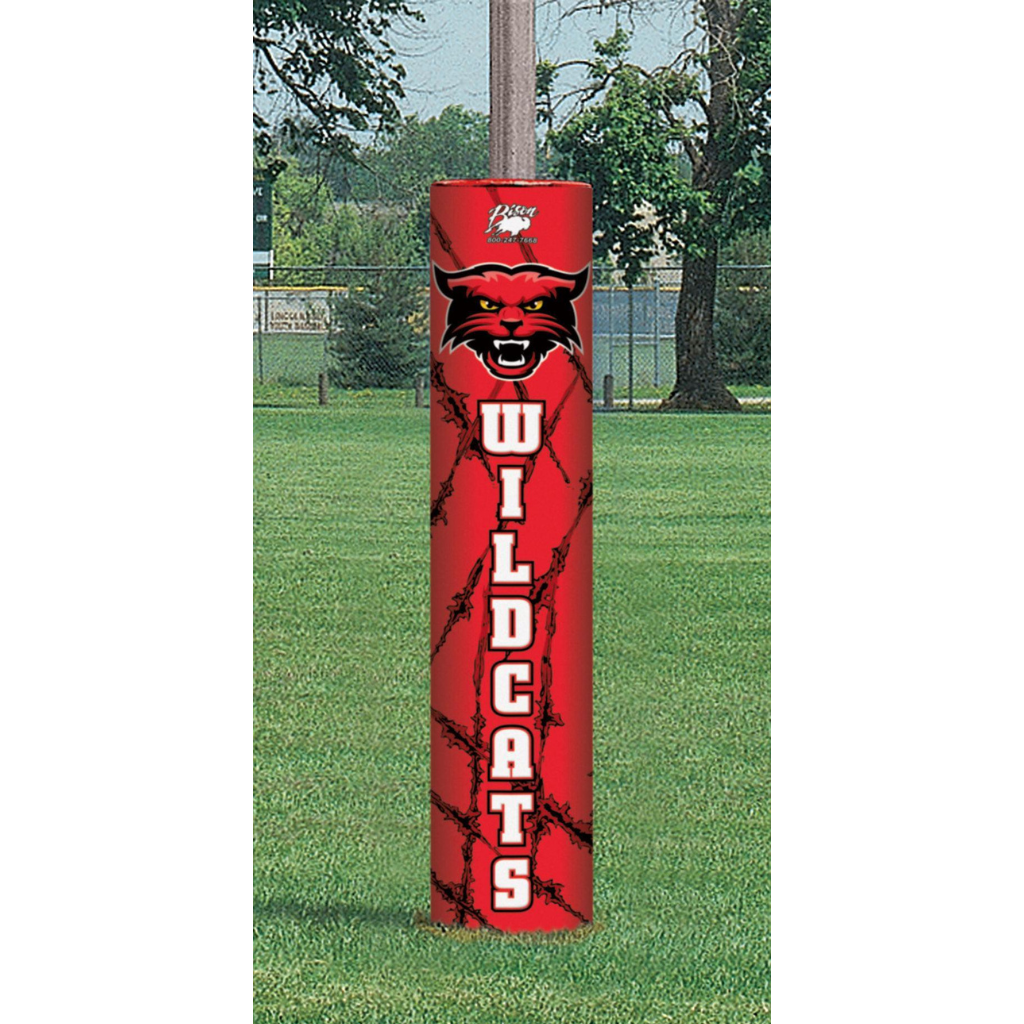 Bison Full-Color Graphic Football Goalpost Padding FBCPPG