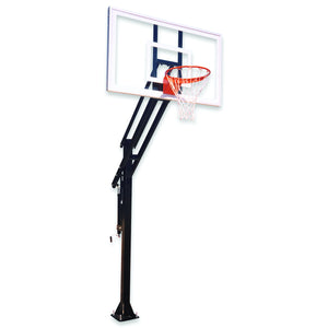 First Team Attack In-Ground Adjustable Basketball Goal